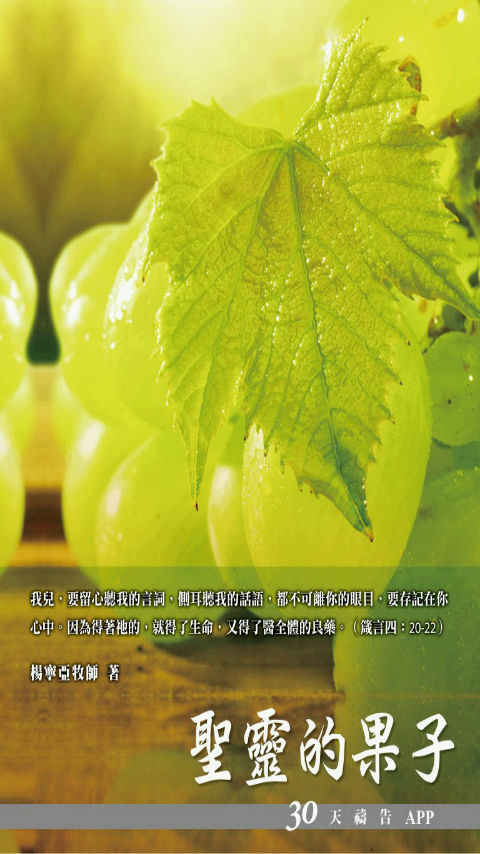Android application 聖靈的果子 screenshort