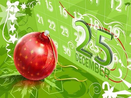 25 December: on Christmas 