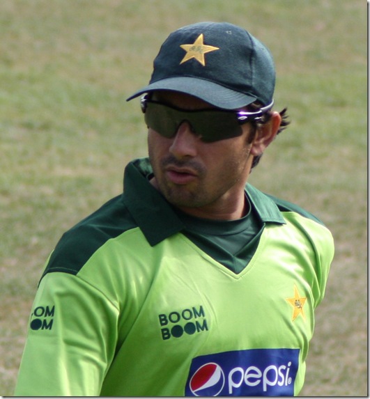 Saeed Ajmal llatest wallpapers WC 2011
