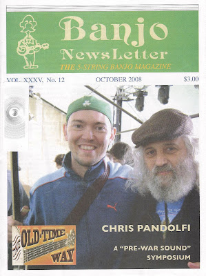 Banjo Newsletter - October 2008