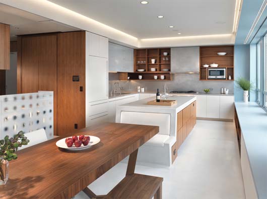 Modern Penthouse Interior Design Ideas l Dining Room