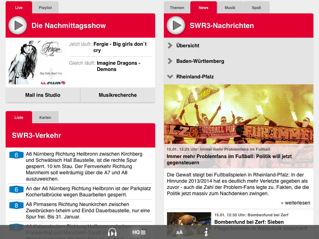 SWR3 Radio - Android Apps on Google Play