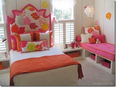 kids-room-girls-bed design dazzle