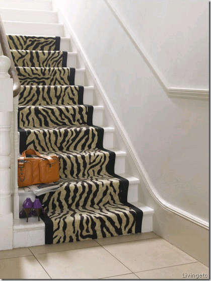 zebra stairs livingetc