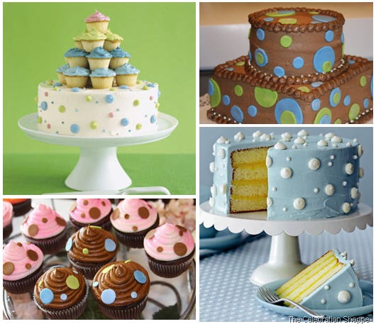 polka-dot-cakes the celebration shoppe