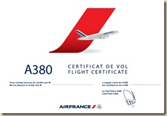 A380_Certificat de vol