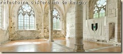 réfectoire cistercien Reigny (2)