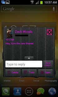 How to install GO SMS THEME PINK & BLACK lastet apk for pc