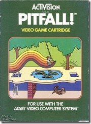 Capa de Pitfall para Atari 2600