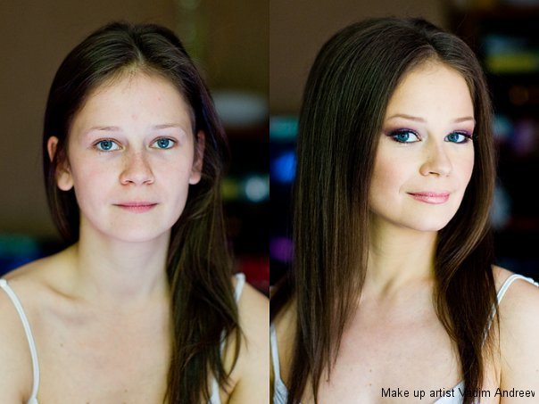 makeup before after vandreev 5 - 13 Fotos de maquiagem incríveis antes e depois