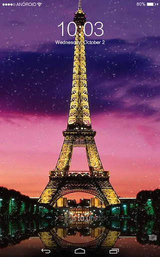 鎖屏:雨夜巴黎