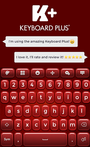 Keyboard Plus Red