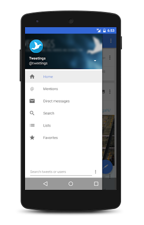 Screenshot 1 for Tweetings for Twitter 7.19.2