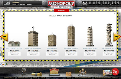 Monopoly City Streets - Buidlings