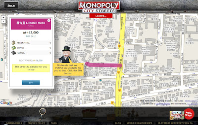 Monopoly City Streets - Buying a Street