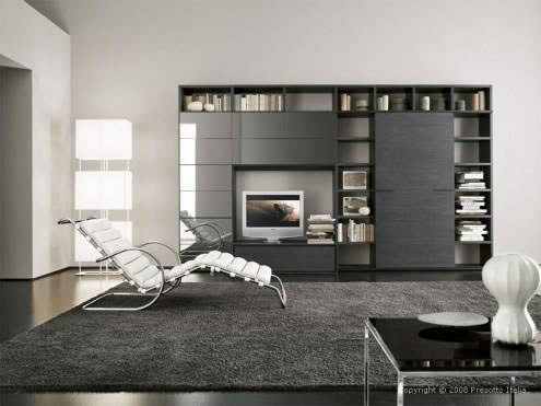 Interior Living Room Design Ideas on Contemporary Living Room Design By Presotto Italia