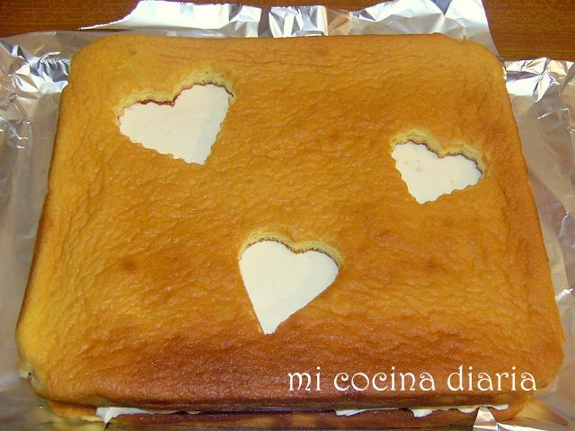 Tarta con corazones (Торт с сердечками)