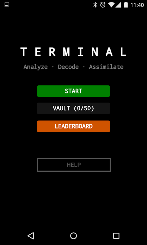 Терминал приложение. Mobile Terminal Android Plan.