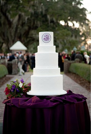 MG Events Ford Plantation Wedding Cake