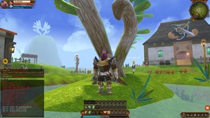Lime Odyssey character and interface