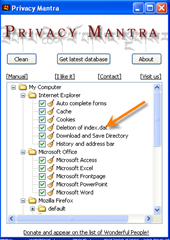 View, Examine And Delete Internet Explorer Index.dat Contents • Raymond.cc
