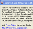 remove fake antivirus