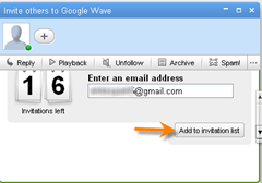 google wave invite