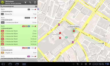 Google Now: Öffentliche Verkehrsmittel in der Nähe anzeigen lassen
