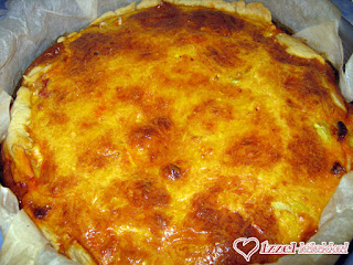 Quiche magyarosan a sütőből
