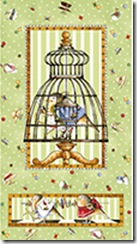 Tiny Tailors - Birdhouse Crib Panel #20986-G