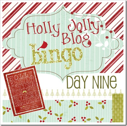 Holly Jolly Blog Bingo - Day 9