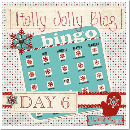 Holly Jolly Blog Bingo ... Day Six