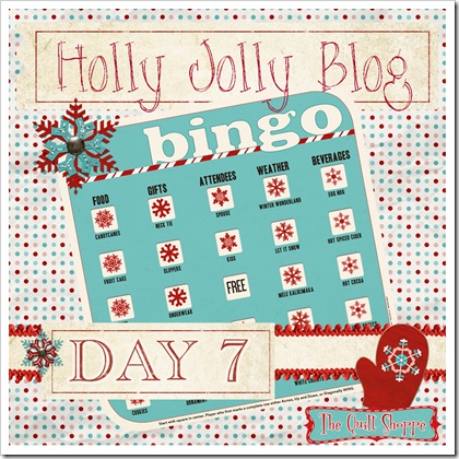 Holly Jolly Blog Bingo ... Day Seven