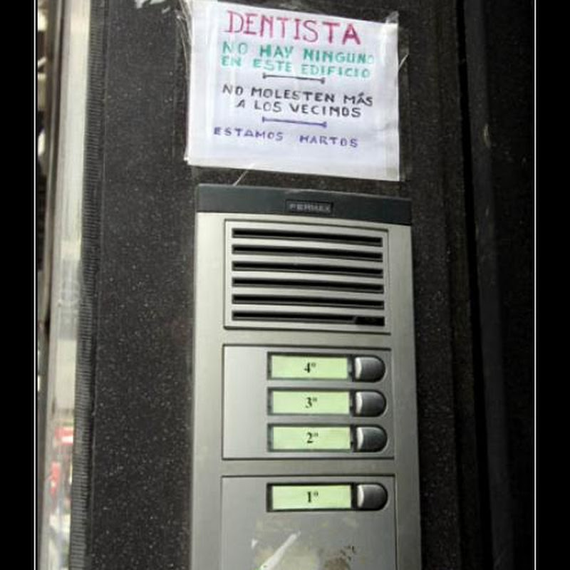 carteles divertidos: Dentistas 