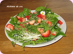 salade merveille de fraise et herbes sauvages 640x480