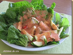 salade Pissenlit-pousses de betteraves