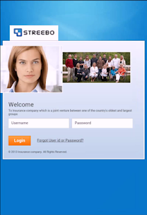 Streebo Insurance Agent app Screenshots 0