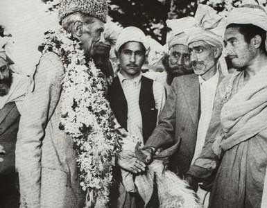 [As a gesture of goodwill, tribal leaders presenting a goat to the Quaid[5].jpg]