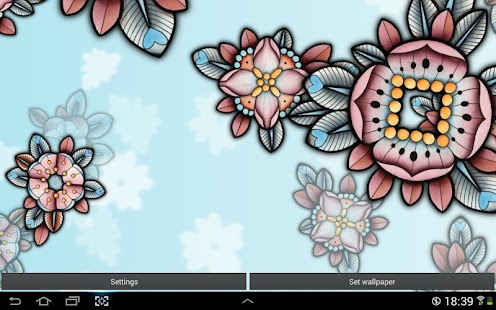 Lastest Brown Flowers Live Wallpaper APK for Android