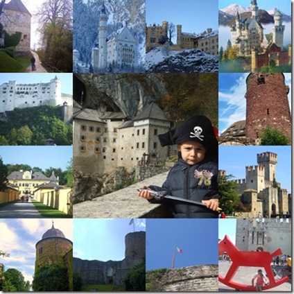Alcuni dei castelli che abbiamo visitato
