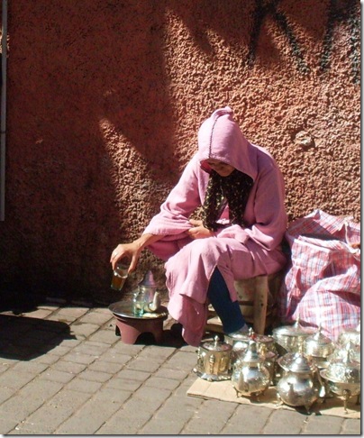 Rito del tè a Marrakech