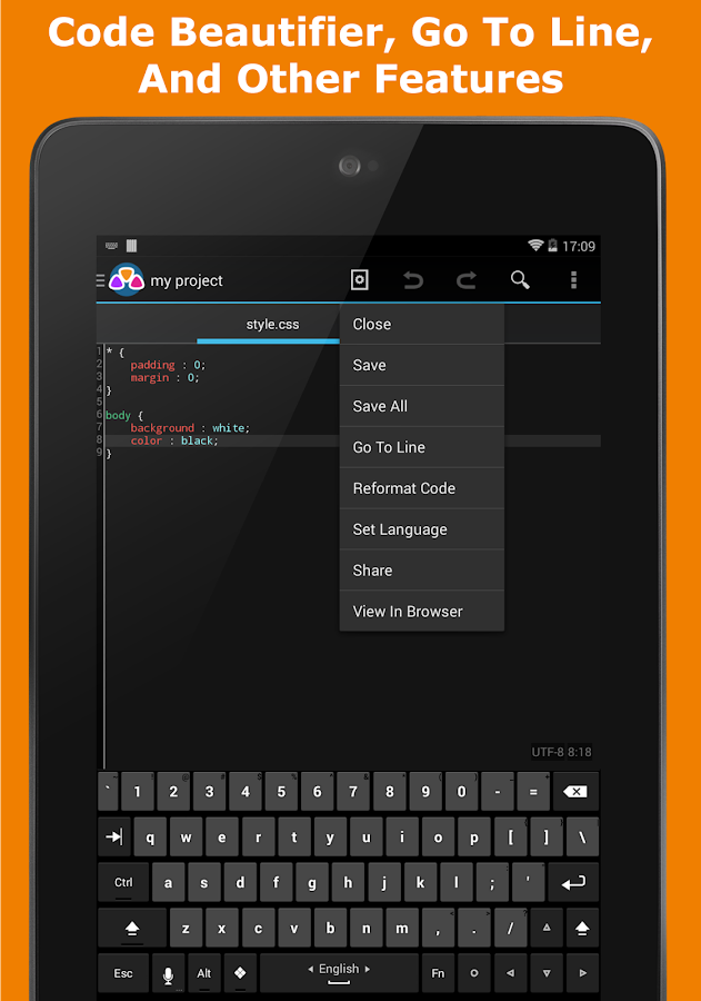 web app development languages