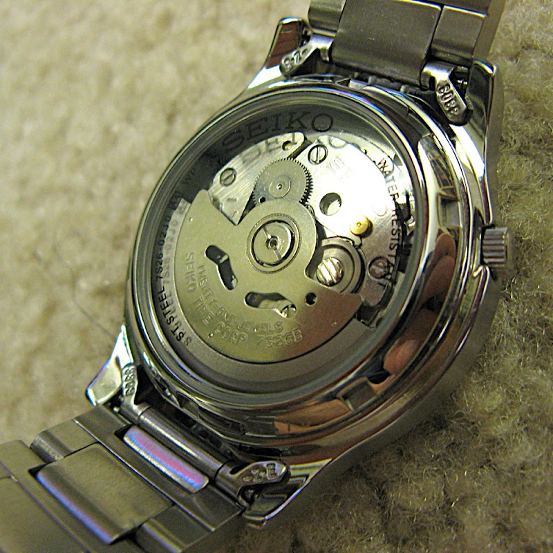 FS: Seiko 5 automatic 7S26B tan dial full bracelet