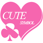 Cover Image of Tải xuống Cute Symbols - Emoji Keyboard♤ 1.8 APK