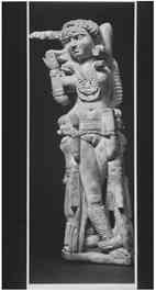 Goddess Manimekala-Isis-Aphrodite in Sanchi style, Pompeii, 1 st century AD 