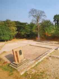 Bird’s-eye view of the Dutch Settlement in Ayutthaya province where the construction of a new Dutch Information Centre is under way