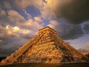 Ancient Mayan Ruins of Chichen Itza, Mexico