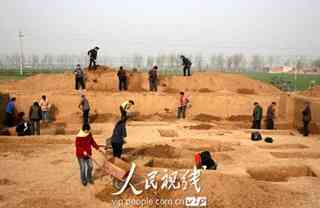 Archeological teams unearthed 93 tombs from China's Warring States Period to the Han Dynasty at the Zhangduo Ruins in Neiqiu of Xingtai, Hebei_04