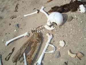 Looted Nazcan Burial