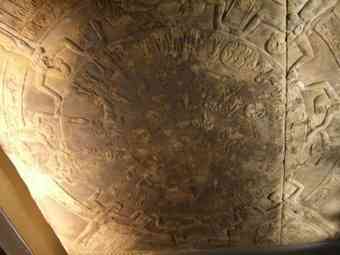 The Looted Dendera Temple ceiling in the Louvre
